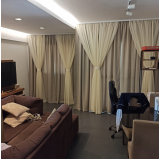 cortina blecaute para sala valor Cidade Dutra