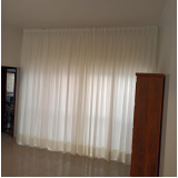 cortina de gaze de linho Itapevi