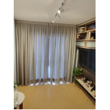 cortina gaze de linho preço Campo Grande