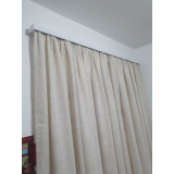 preço de cortina de prega Sacomã